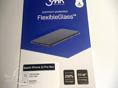 Kaitseklaas 3MK Flexible iPhone 12 Pro MAX 6.7" UUS!
