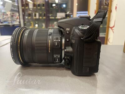 Peegelkaamera Nikon D90 + Objektiiv Sigma 17-50mm
