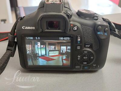 Fotokaamera Canon EOS 2000D + objektiiv EFS 18-55mm