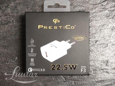 Laadija PRESTICO F3 USB 22.5W