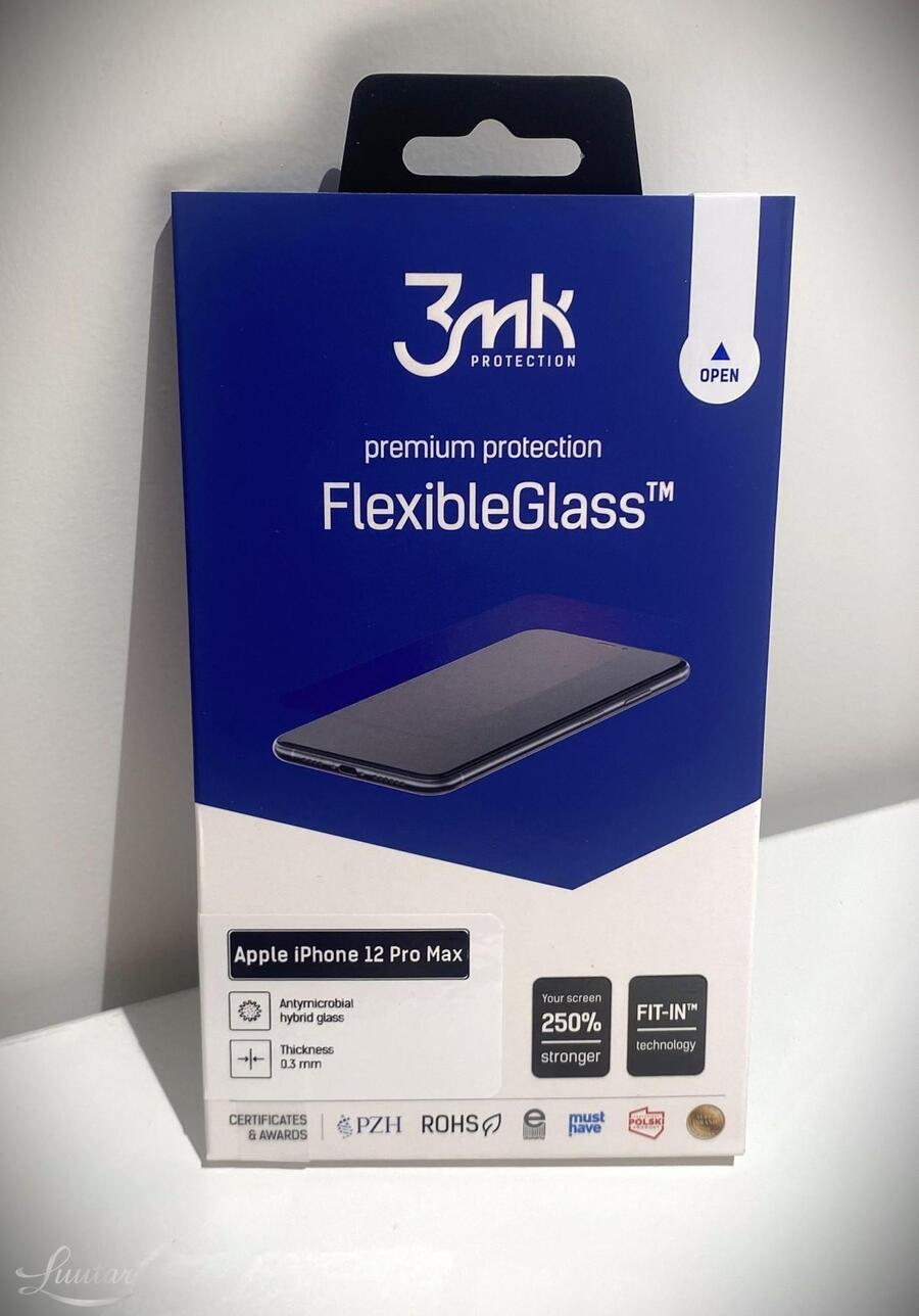 Kaitseklaas 3MK FLEXIBLE iPhone 12 PRO MAX 6.7"