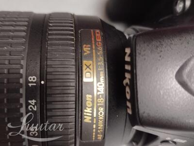 Peegelkaamera Nikon D5600 + objektiiv Nikkor 18-140mm f/3,5-5,6G DX VR