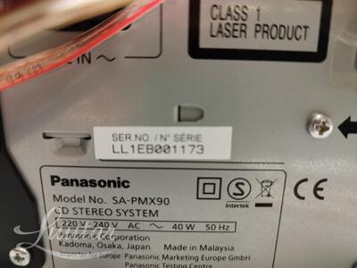 Muusikakeskus Panasonic SC-PMX92