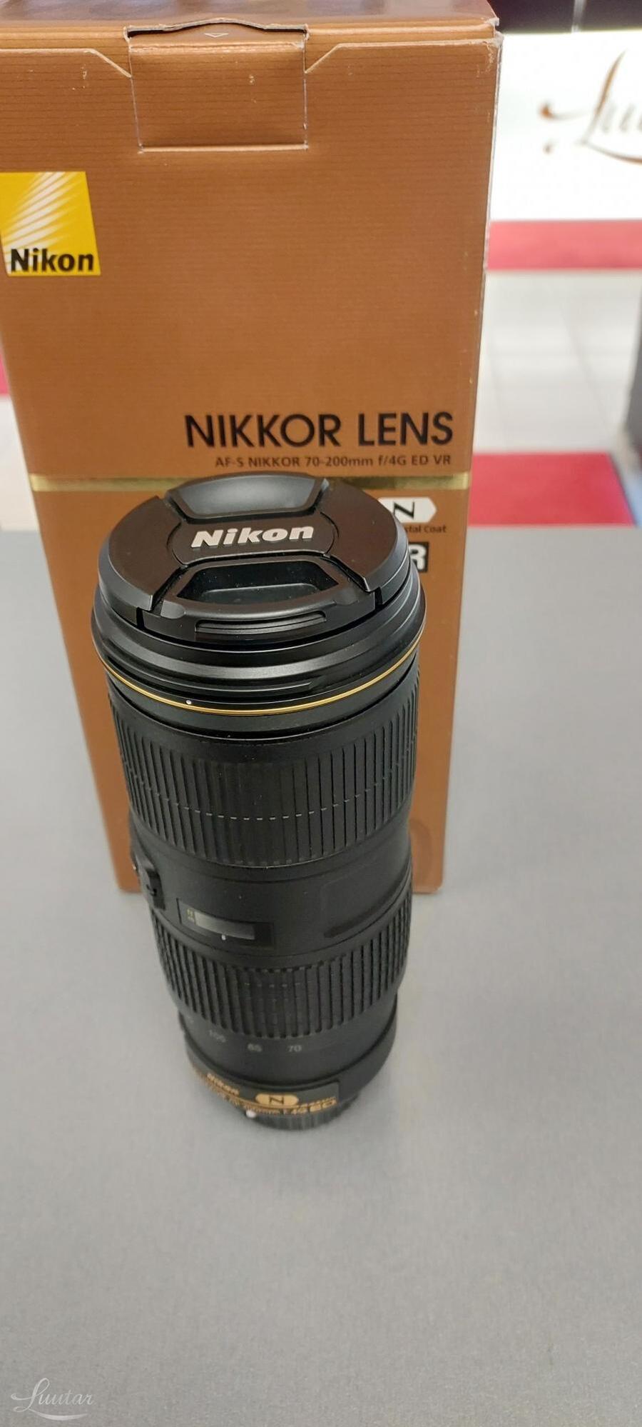 Objektiiv Nikon AF-S NIKKOR 70-200mm f/4G ED VR