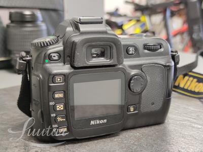 Fotokaamera Nikon D50+Objektiivid Nikon 18-55mm/55+200mm