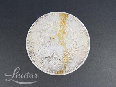 Hõbe münt 900* 50 Francs 1976
