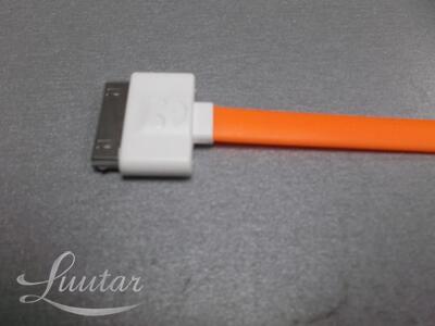 Kaabel USB magnes IPH 4G flat oranz