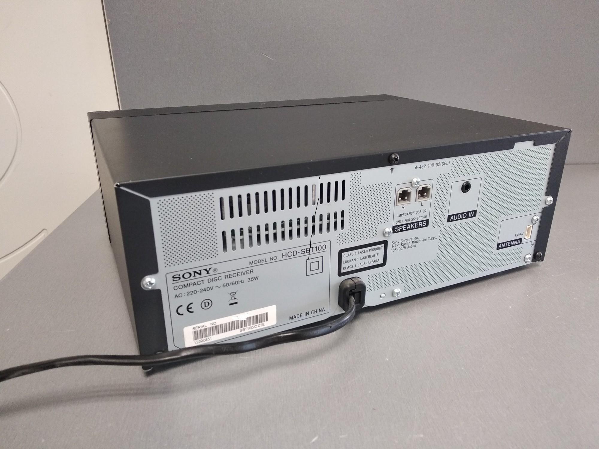 Muusikakeskus Sony CMTSBT100 Luutar