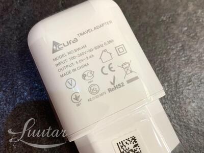 Laadija Acura microUSB 2.4A 5V Uus!