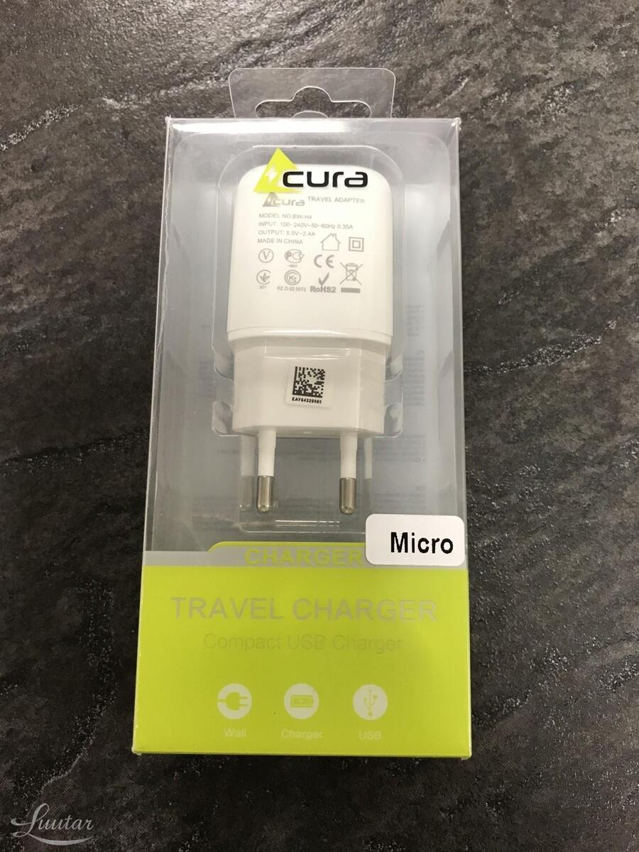 Laadija Acura microUSB 2.4A 5V Uus!