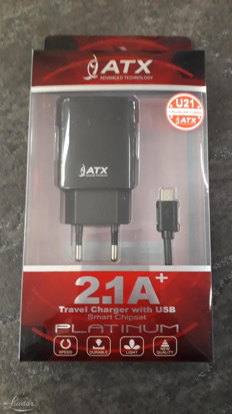 Laadija micro-USB 2.1A+ 5V UUS!