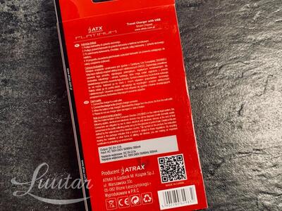 Laadija Lightning USB DC 5V-2.1A Uus!