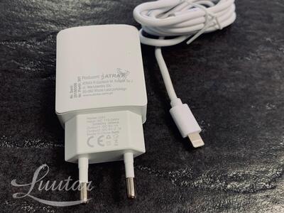 Laadija Lightning USB DC 5V-2.1A Uus!