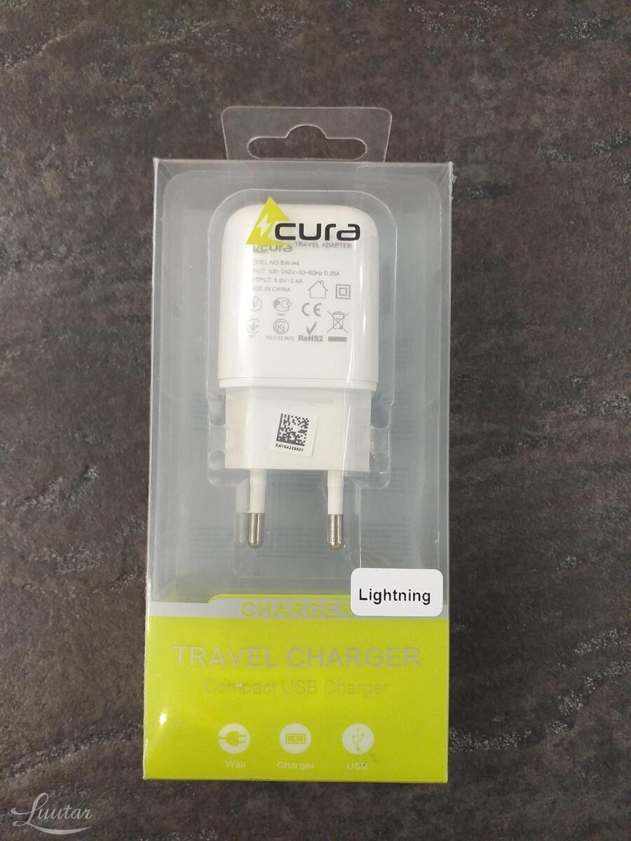 Laadija USB Lightning 5V/2.4A