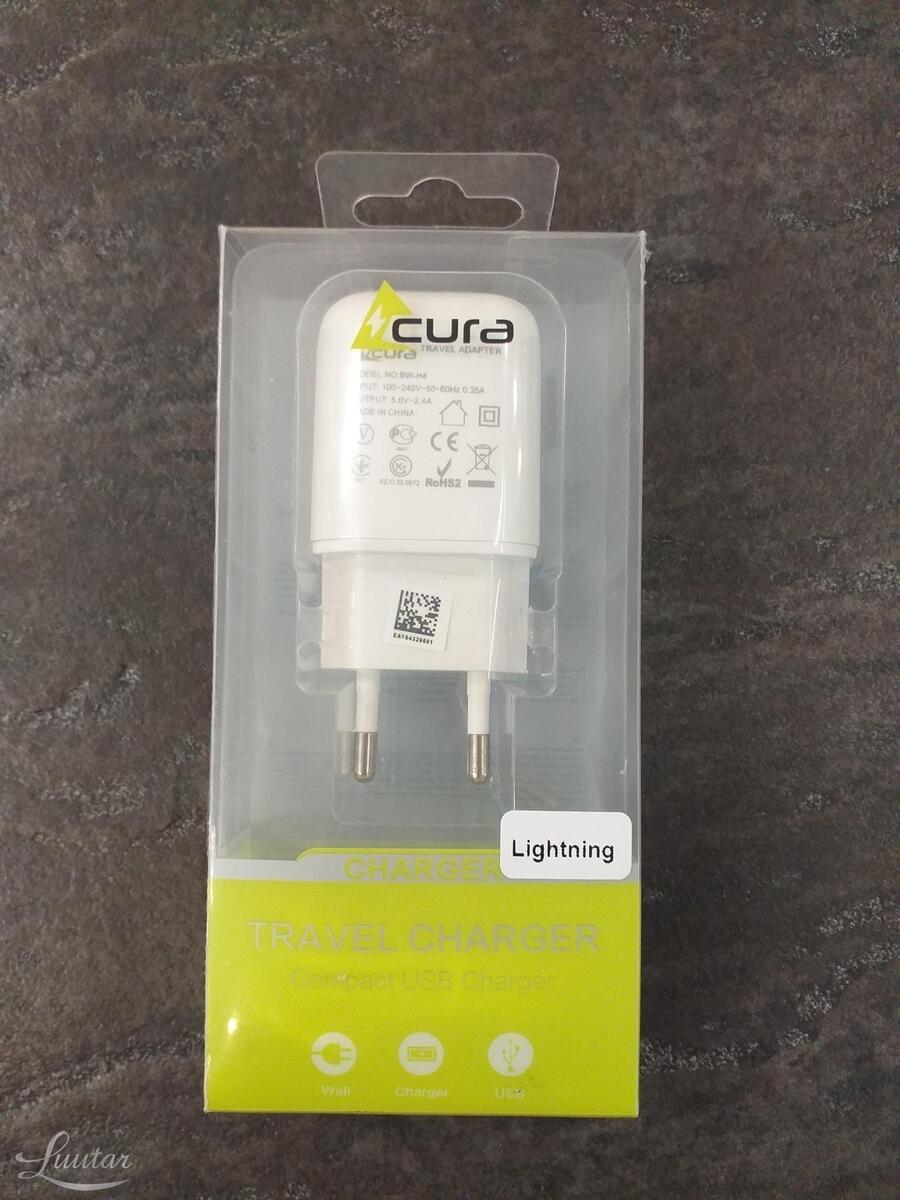 Laadija USB Lightning 5V/2.4A
