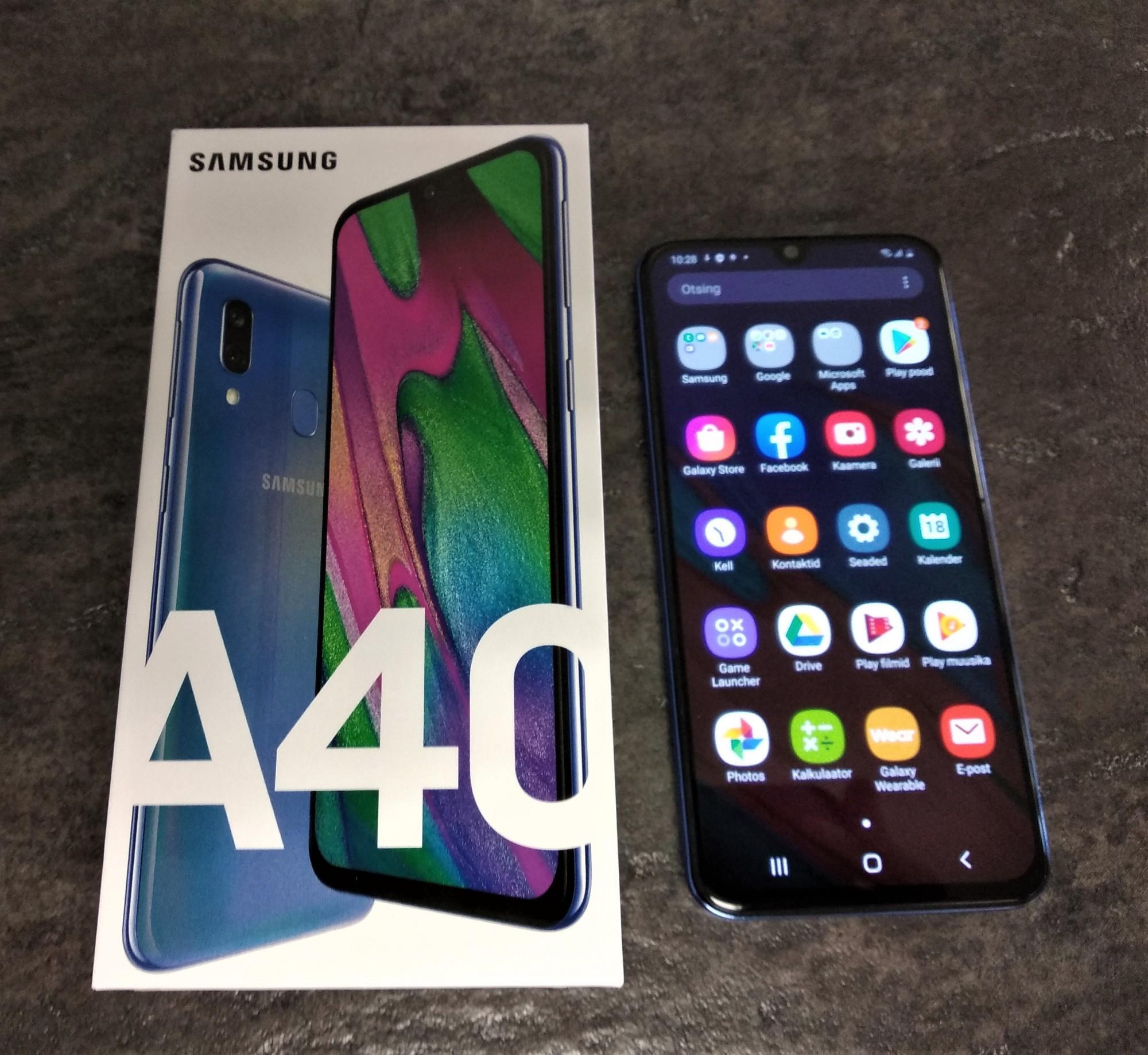 samsung a405fn display