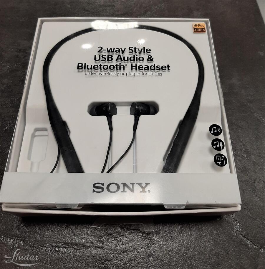 Kõrvaklapid Sony 2-Way Style USB Audio & Bluetooth