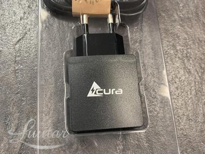Laadija ACURA 5V/3A + Juhe microUSB UUS!