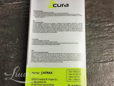 Laadija adapter Acura 2.4A UUS!