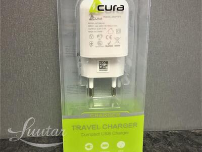Laadija adapter Acura 2.4A UUS!
