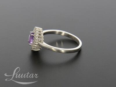 Hõbesõrmus 925* UUS! Ametüst 0.87ct! Deva Jewelry!