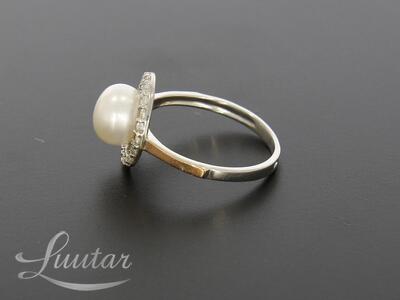 Hõbesõrmus 925* + 375* UUS! Pärl! Deva Jewelry!