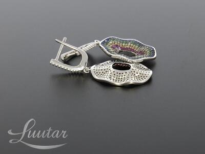 Hõbekõrvarõngad 925* UUED! Tsirkoonid Deva Jewelry