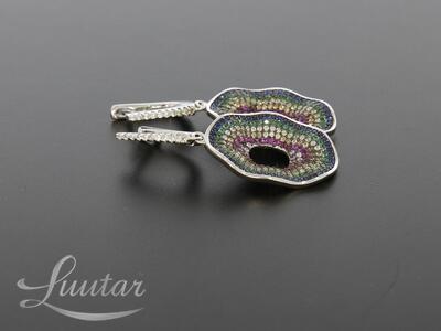 Hõbekõrvarõngad 925* UUED! Tsirkoonid Deva Jewelry