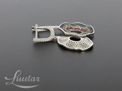 Hõbekõrvarõngad 925* UUED! Tsirkoonid Deva Jewelry