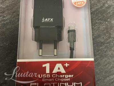 Laadija ATX 5V/1A + Juhe microUSB