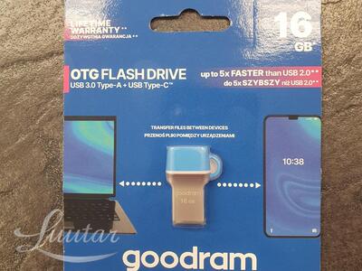 Mälupulk GOODRAM ODD3 16GB USB Type-C 3.0 blu