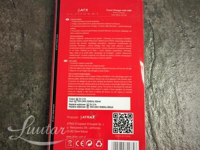 Laadija Jellico U21 5V/2.1A+Juhe micro USB 
