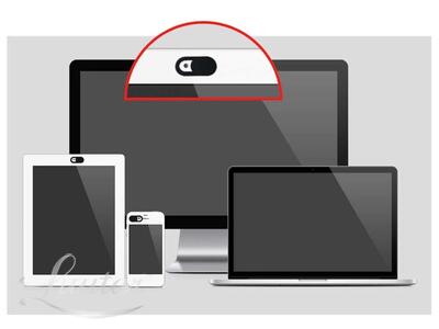 Objektiivikaitse ACCEZZ magnetiline veebikaamerale iPhonele, sülearvutile, arvutile, iPadile, tahvelarvutile 2tk