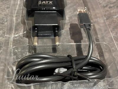 Laadija ATX U21 5V/2.1A + Juhe USB Type-C UUS!