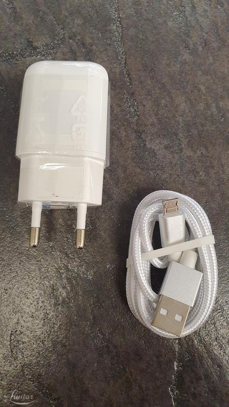 Laadija Acura 5V/2,4A + Juhe MicroUSB 