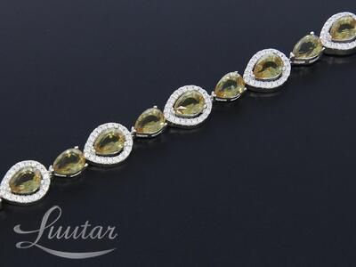 Hõbekäekett 925* UUS! Sultaniidid. Deva jewelry 