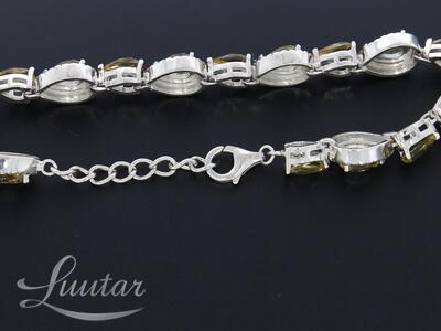 Hõbekäekett 925* UUS! Sultaniidid. Deva jewelry 