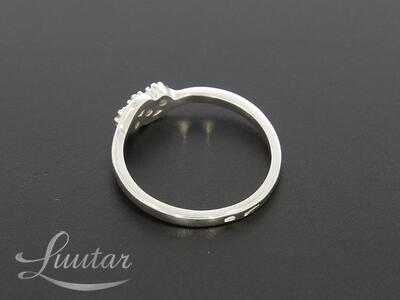 Hõbesõrmus 925* Teemant! Uus! GS Jewelry!