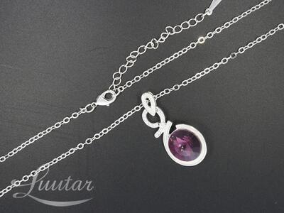 Kaelakett + kulon OiOi Kaetud 18K kullaga + Swarovski kristall UUS!
