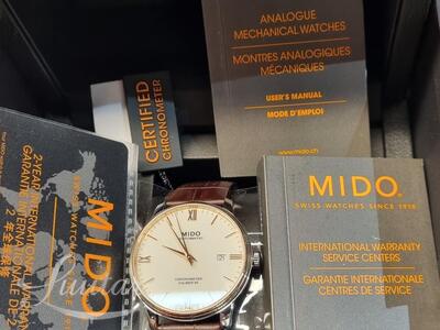 Käekell Montre Mido Baroncelli Chronometer Silicium M027.408.46.268.00
