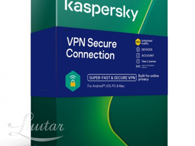 Tarkvara Kaspersky VPN Secure Connection 1A 5Seadmed