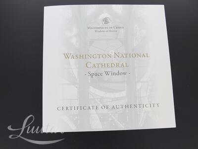 Hõbemünt 925* Cook Islands 10 dollarit "Washington National Cathedral" 2014a