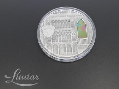 Hõbemünt 999* Belau 10 dollarit 2013a "Tiffany Art Venetian Gothic"
