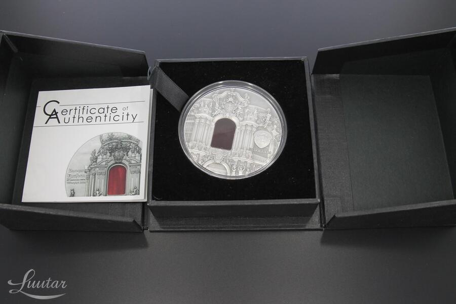 Hõbemünt 999* Baroque Dresden Tiffany Art 2014, 10th Anniversary Edition 10 dollars