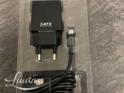 Laadija ATX U21 2.1A + Juhe microUSB UUS!