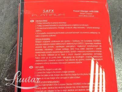 Laadija ATX U21 2.1A+ Juhe microUSB UUS!