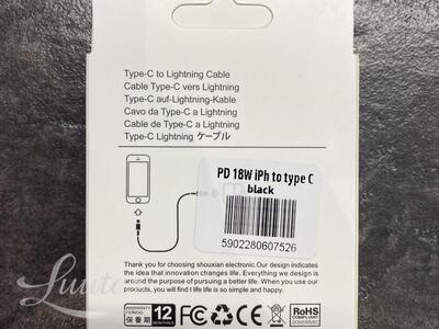 Juhe USB Type-C → Lightning UUS!