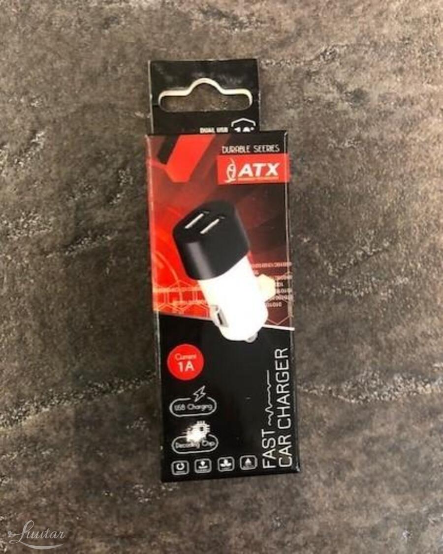 Autolaadija ATX MINI 1A 2xUSB UUS!