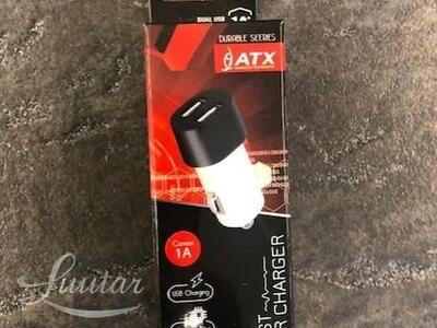 Autolaadija ATX MINI 1A 2xUSB UUS!
