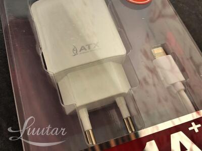 Laadija ATX 5V/2.1A+ juhe Lightning